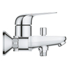 GROHE Euroeco Badmengkraan - opbouw - eengreeps - met omstel - chroom SW1077365