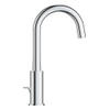 GROHE Euroeco Wastafelmengkraan - l-size - met trekwaste - chroom SW1077296