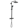 Grohe Vitalio Joy Douchesysteem - thermostatisch - cooltouch - hoofddouche diameter 26cm - handdouche diameter 11cm - matte black (mat zwart) SW1126862