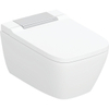 Geberit AquaClean sela douche wc - 57cm spoelrandloos turboflush KeraTect - glans chroom (wit) SW1119418
