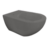 Royal Plaza Belbo WC suspendu - 55cm - cycloneflush - sans bride - avec abattant WC - anthracite SW1182460