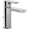 Villeroy & Boch O.novo 1 greeps wastafelkraan - met cool start functie - met waste - hoogglans chroom SW1148854