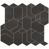 Atlas Concorde Boost Carreau mosaïque - 30x35cm - 9mm - rectifié - Porcellanato - Smoke (Anthracite) SW1129649