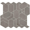 Ceralto Dorsena Carreau mosaïque - 31x33,5cm - 9,0mm - rectifié - Smoke SW1129654