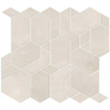 Ceralto Dorsena Carreau mosaïque - 31x33.5cm - 9.0mm - rectifié - White SW1129658