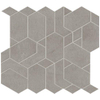 Ceralto Dorsena Mozaiektegel - 31x33.5cm - 9.0mm - gerectificeerd - Grey SW1129702