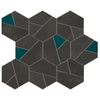 Atlas Concorde Boost Carrelage mosaïque - 25x28.5cm - 9.0mm - rectifié - Tarmac SW1129688