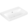 Villeroy & Boch Architectura wastafel - 65x44.5cm - zonder kraangat - met overloop CeramicPlus - White Alpine (glans wit) SW1162101