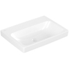 Villeroy & boch Architectura Lavabo - 44,5x60cm - sans trou de robinet - antibactérien - ceramicplus - blanc alpin SW1162842