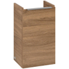 Villeroy & Boch Architectura Fonteinonderkast - 24.3x31cm - 1 draaideur links - Oak Kansas (hout) SW1162529