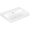 Villeroy & Boch Architectura Wastafel - 44.5x60cm - geslepen onderkant - zonder kraangat CeramicPlus - White Alpine (glans wit) SW1162935