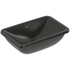 Villeroy & Boch Loop & friends lavabo encastré par le dessous - 45x28cm - s/s trou de robinet m/trop-plein C+ black SW1162272