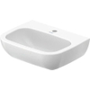 Duravit D Code Med lavabo 55x43cm sans trou de robinet sans trop-plein blanc 0295818