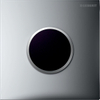 Geberit Type10 urinioir bedieningsplaat - 230V- ronde knop - glans chroom mat 0701959