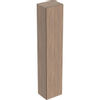 Geberit ICon badkamerkast - 36x180x29.1cm - 1 deur - met softclose - spaanplaat - eiken (hout) SW637699