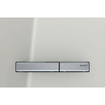Plaque de commande Geberit Sigma50 - chasse d'eau à 2 boutons - boutons rectangulaires - chrome/gris sable SW547572