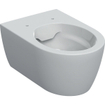 Geberit Icon WC suspendu 35.5x53x33cm à fond creux sans bride avec abattant softclose et quickrelease Céramique Blanc brillant SW705608