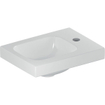 Geberit Icon lave-main 1 trou pour robinet à droite 38x28x14cm blanc SW546867