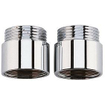 GROHE Lot Rallonges A 2 Pièces 20Mm 3/4" GA66084