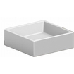 Royal Plaza Latona vasque à poser 40x40cm sans trou de robinetterie blanc GA91723