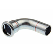 Vsh Xpress coude 90 degrés 28 x 28 mmpers x spigot c1411 acier galvanisé GA45704