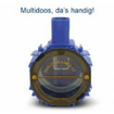 Abb multi inbouwdoos 40 en 50mm.5/8"-3/4" blauw GA90042