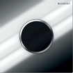 Geberit type 10 plaque de commande pour urinoir - batterie - bouton rond - chrome brillant 0701976