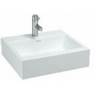 Laufen Living City Vasque à poser 50x46x15.5cm 1 trou de robinet avec trop-plein dessous poli céramique blanc GA56144