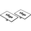 Viega capuchons décoratifs inox (set 2 pièces) finition mate 0500117