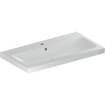 Geberit Icon Light lavabo 90x48x16cm 1 cuve 1 trou de robinet Milieu avec trop-plein Céramique Blanc brillant SW546754