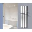 Vasco porte-serviettes long pour radiateurs en aluminium blanc structuré 7211826
