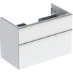 Geberit iCon meuble sous-lavabo 88,8x61,5x47,6cm 2 tiroirs avec softclose panneau de particules blanc SW637535