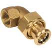 Bonfix Press rk Raccord 3 pièces coudé avec long bi.dr. 1 1/2 bix42mm kiwa 8406499