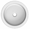 Royal Plaza Friens vasque à poser ronde 35cm sans trou de robinet blanc SW73075