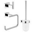 GROHE Essentials Cube set d’accessoires 3 en 1 chrome 0438177