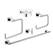 GROHE Essentials Cube accessoireset 5 in 1 chroom 0438180