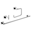 GROHE Essentials Cube ensemble d’accessoires 3 en 1 chrome 0438178