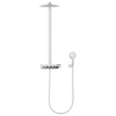 GROHE Rainshower SmartControl Ensemble de douche pluie apparent - pomme de douche 36cm - 2 fonctions - douchette ronde - chrome SW29041