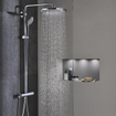 GROHE Euphoria pommeau de douche 1/2 Massage chrome 0438611