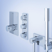 GROHE Grohtherm F partie apparente pour inverseur 3 fonctions vertical ou horizontal chrome 0437914