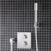 GROHE Sena Ensemble de douchette - 1 type de jet - barre - avec support - flexible lisse - 150 cm - chrome 0445507