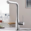 GROHE essence new Keukenkraan - hoog - uittrekbare l uitloop - 2 straalsoorten - chroom 0467941