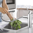 GROHE Concetto Mitigeur de cuisine - bec extractible - 2 types de jet - chrome 0467943