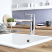 Grohe Concetto Mitigeur de cuisine avec bec extractible medium chrome SECOND CHOIX OUT7129