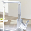GROHE Eurocube Mitigeur de cuisine - haut - chrome 0442121