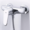 GROHE Eurodisc Cosmopolitan mitigeur de douche avec raccords chrome 0437710