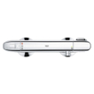 GROHE Grohtherm 1000 New Robinet de douche thermostatique sans inverseur avec connexions entraxe 15cm EcoJoy et poignée de volume avec bouton Eco chrome 0442503