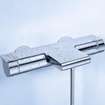 GROHE Grohtherm 2000 badkraan thermostatisch met koppelingen chroom - beschadigd - OUTLETSTORE STORE43583