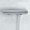 GROHE Grohtherm 2000 mitigeur de douche thermostatique avec ensemble de douche 60cm et douchette à main cosmopolitan massage chrome 0102548