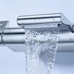 GROHE Grohtherm 2000 badkraan thermostatisch met tray chroom - beschadigd - OUTLET UDEN STORE34208